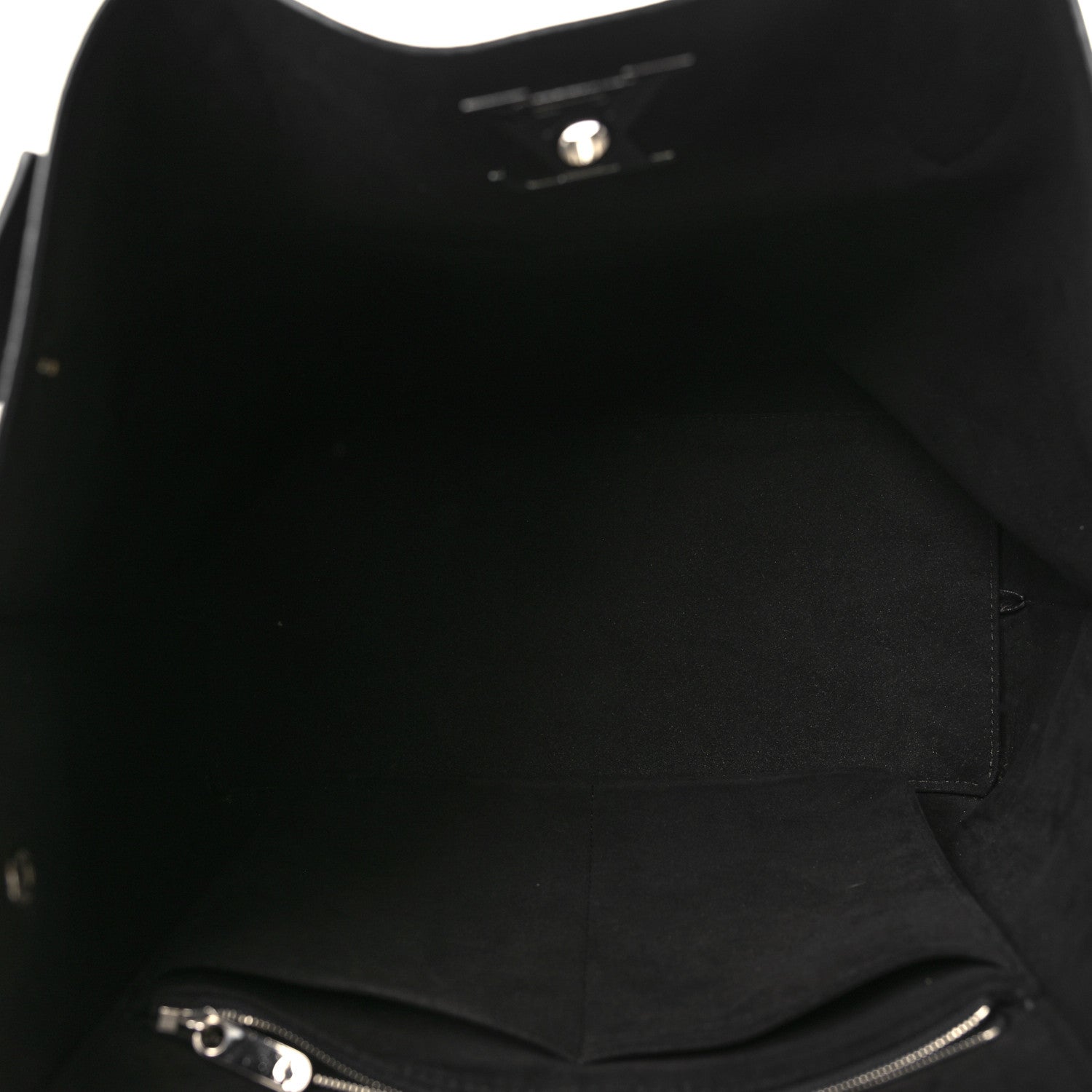 Louis Vuitton Calfskin Lockme Go Tote Black 5 of 10