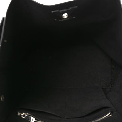 Louis Vuitton Calfskin Lockme Go Tote Black 5 of 10