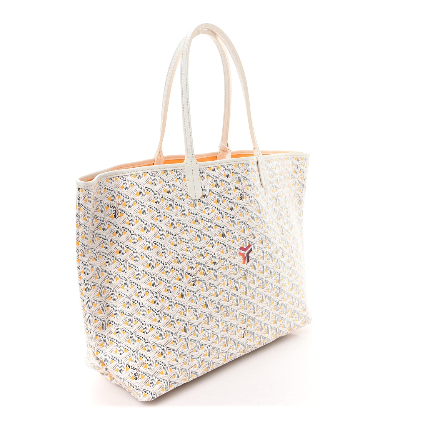 Goyardine Saint Louis Claire Voie PM White Yellow