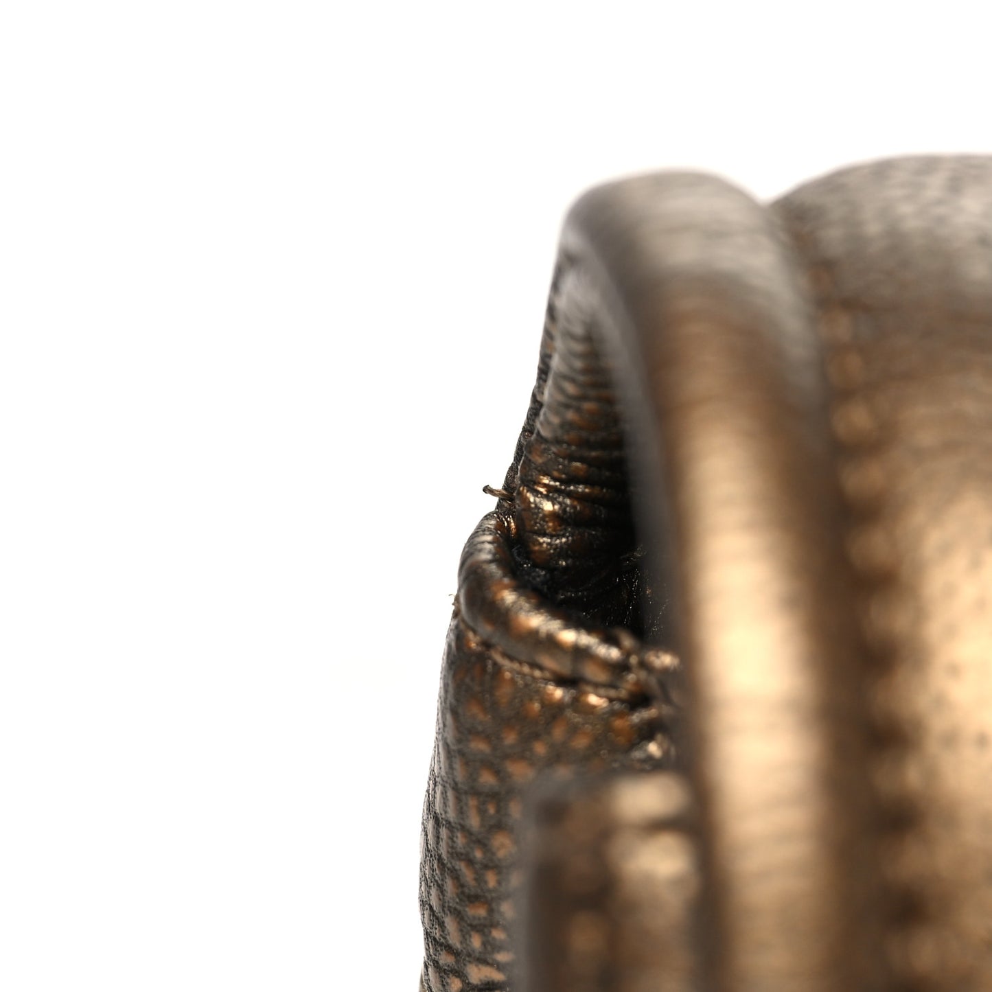 Metallic Caviar Medium Timeless CC Flap Bronze Bronze