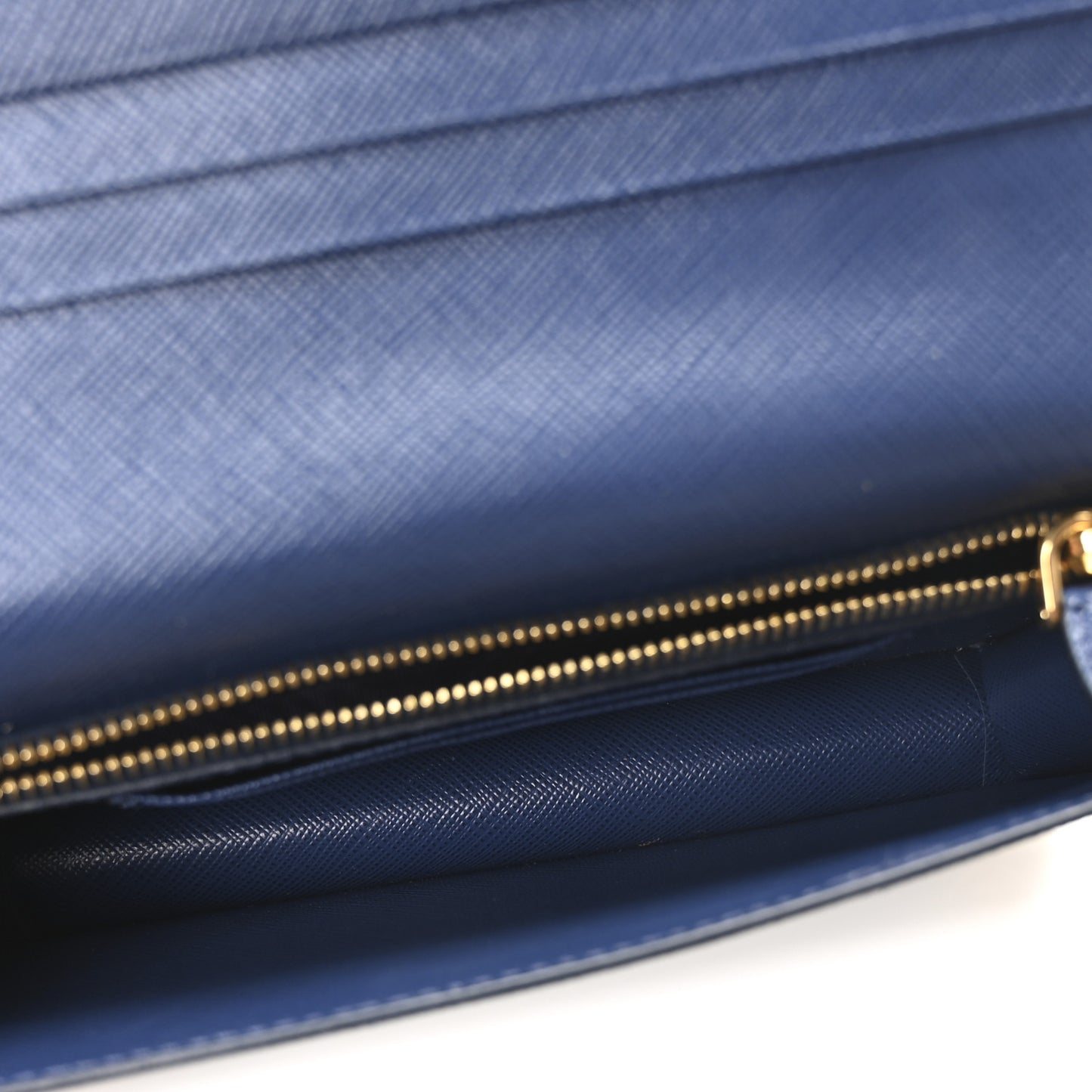 Saffiano Metal Oro Mini Bag Bluette