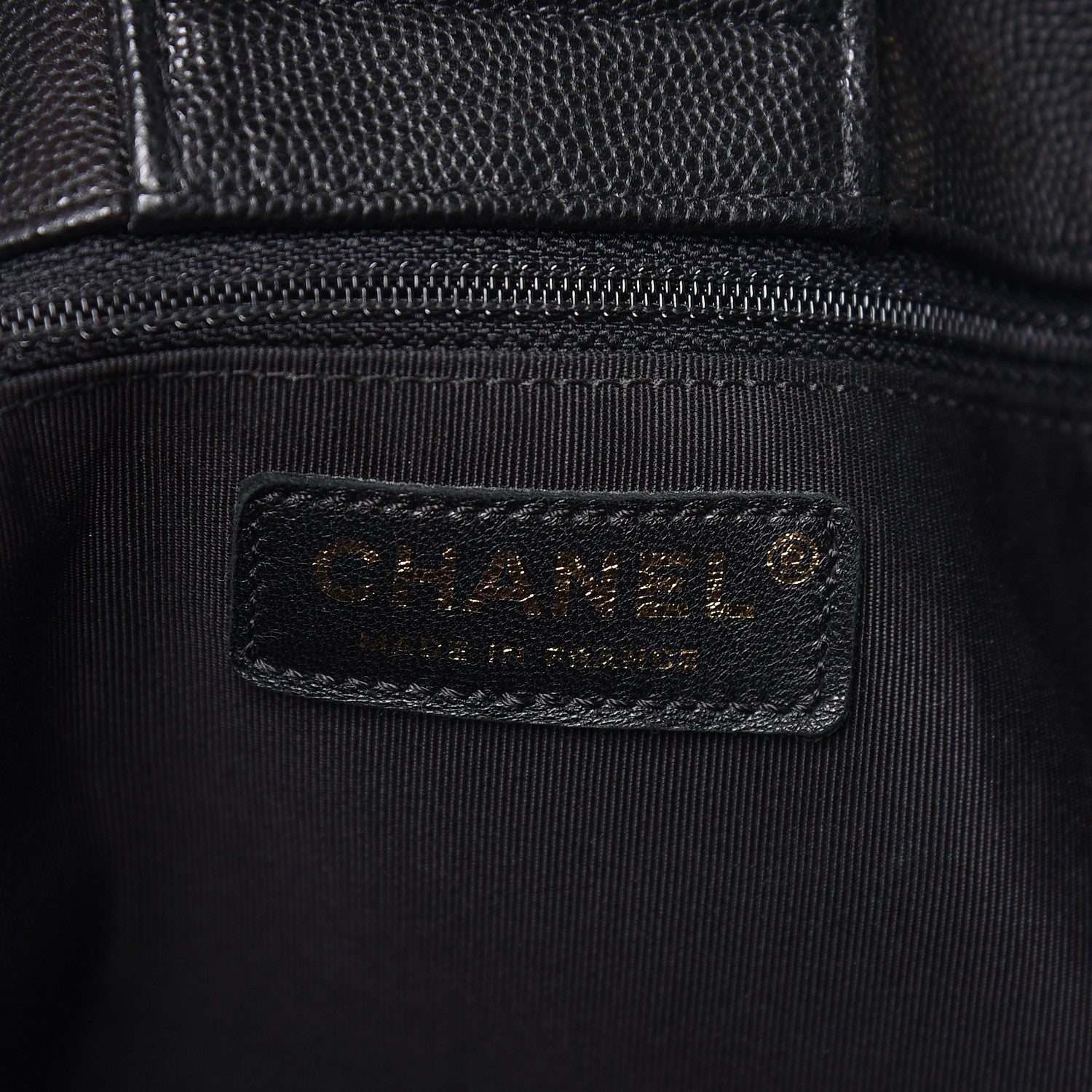 Chanel Caviar Quilted Large Shopping Tote Black 8 of 12