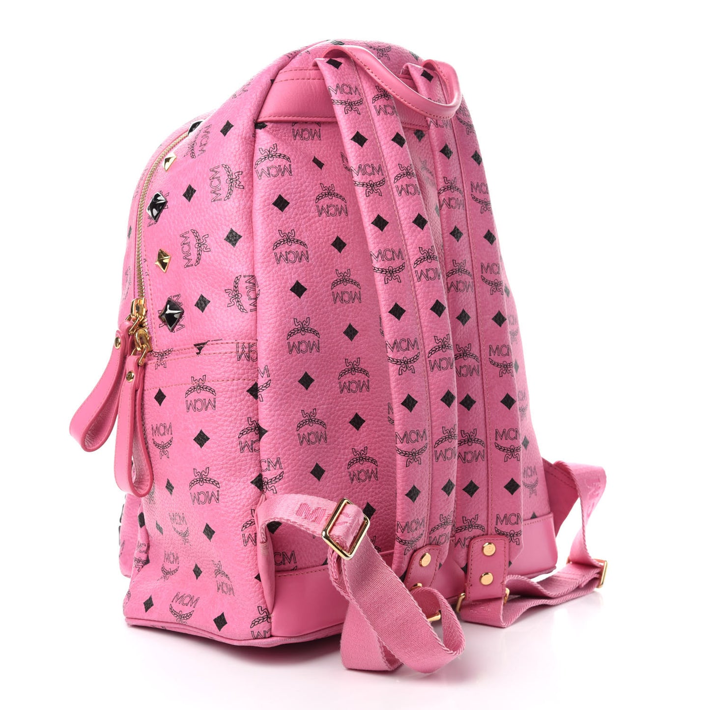 Visetos Studded Medium Stark M Backpack Pink