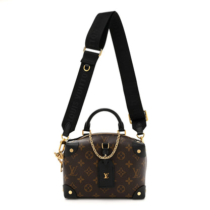 Louis Vuitton Monogram Petite Malle Souple Black 1 of 9