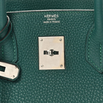 Hermes Togo Birkin 30 Malachite 6 of 11