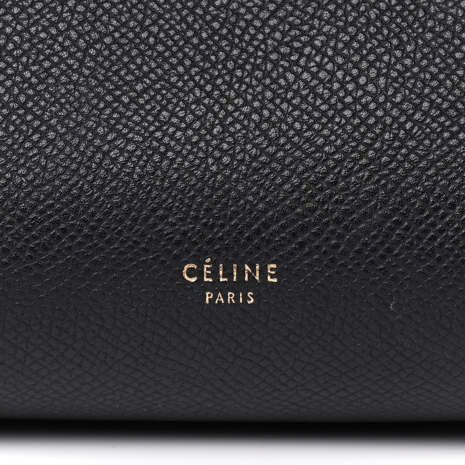 Celine Grained Calfskin Mini Belt Bag Black 9 of 9