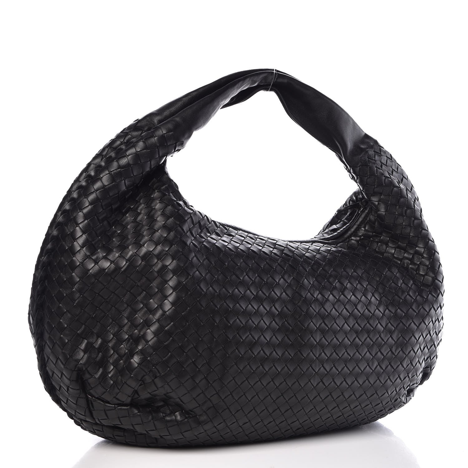 Bottega Veneta Nappa Intrecciato Large Belly Veneta Hobo Black 3 of 9