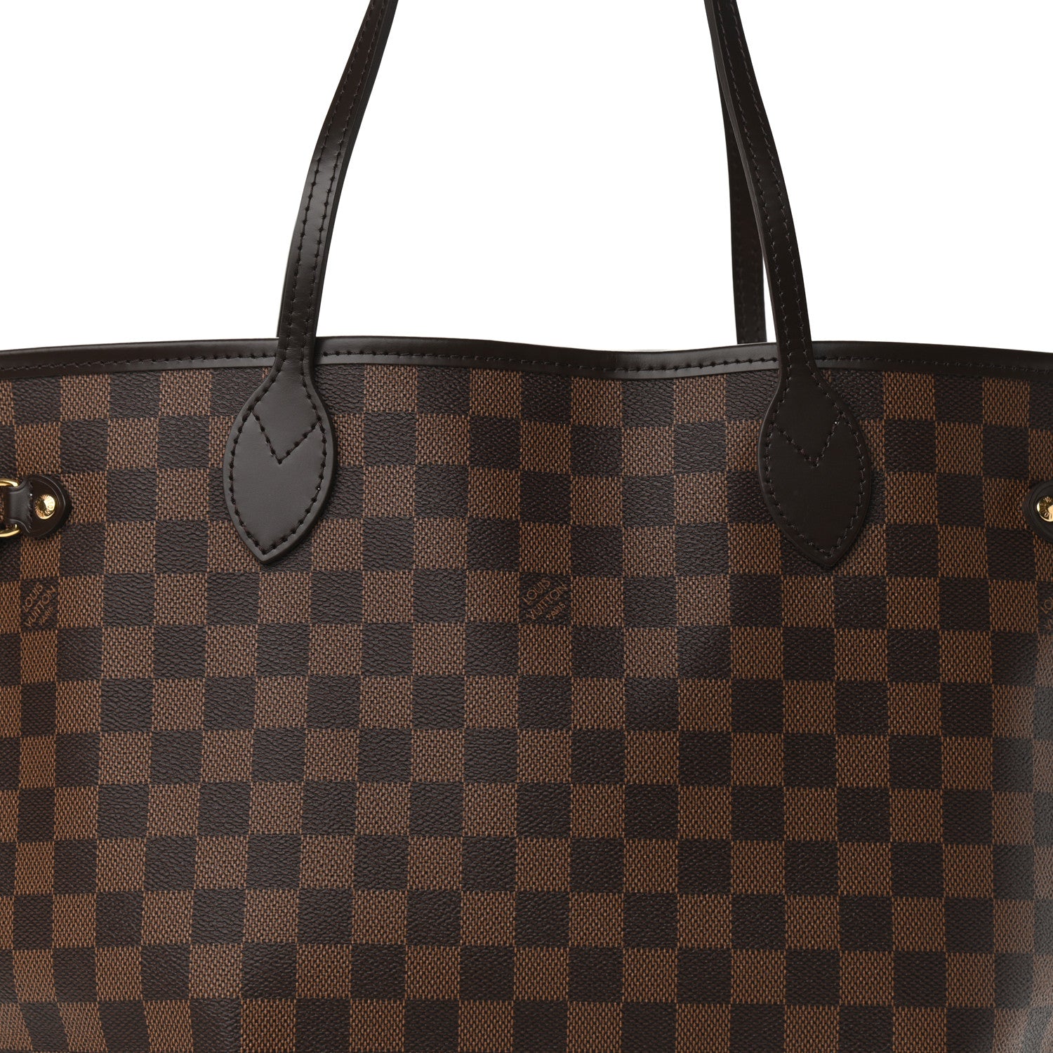 Louis Vuitton Damier Ebene Neo Neverfull MM Rose Ballerine 9 of 12