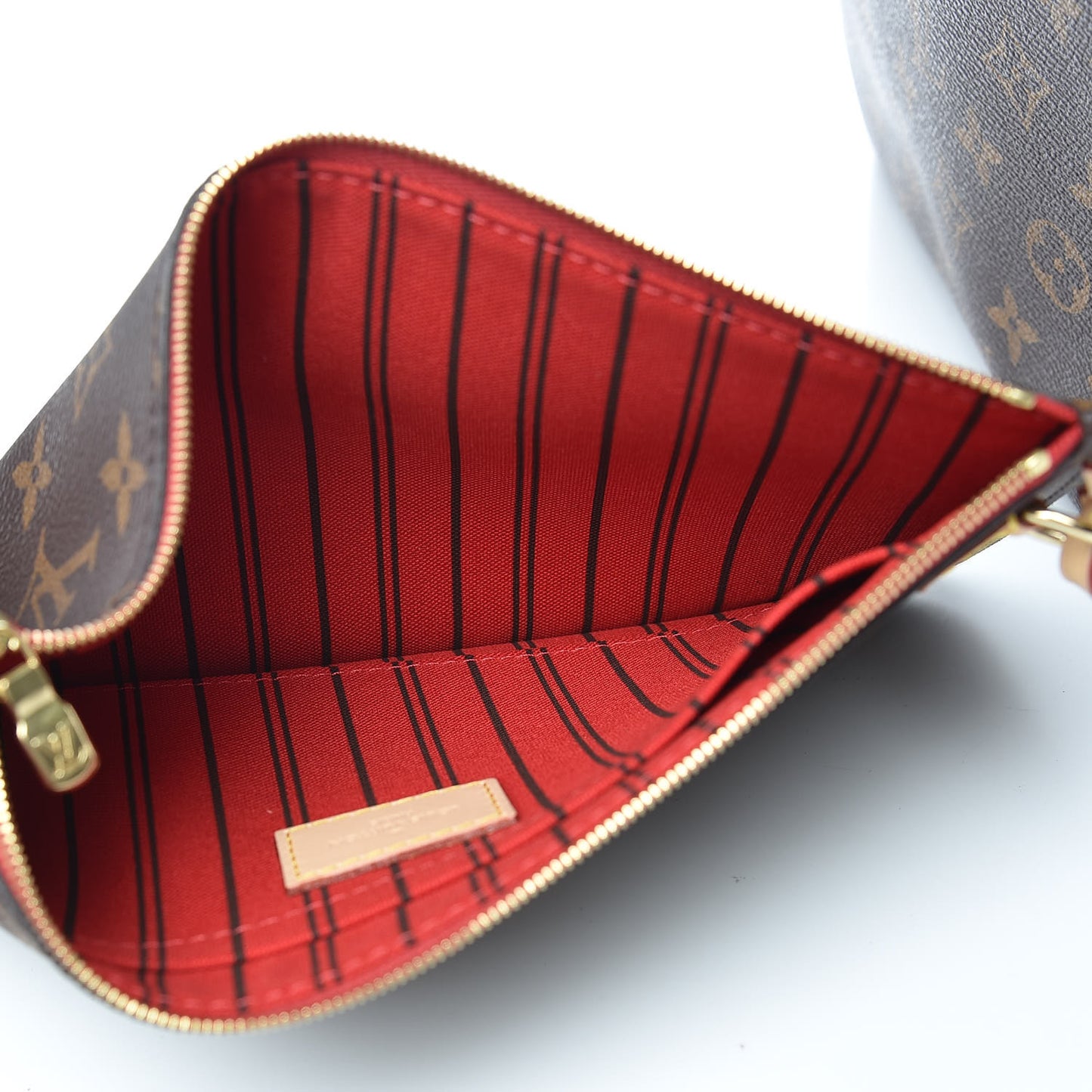 Monogram Neo Neverfull MM Cherry