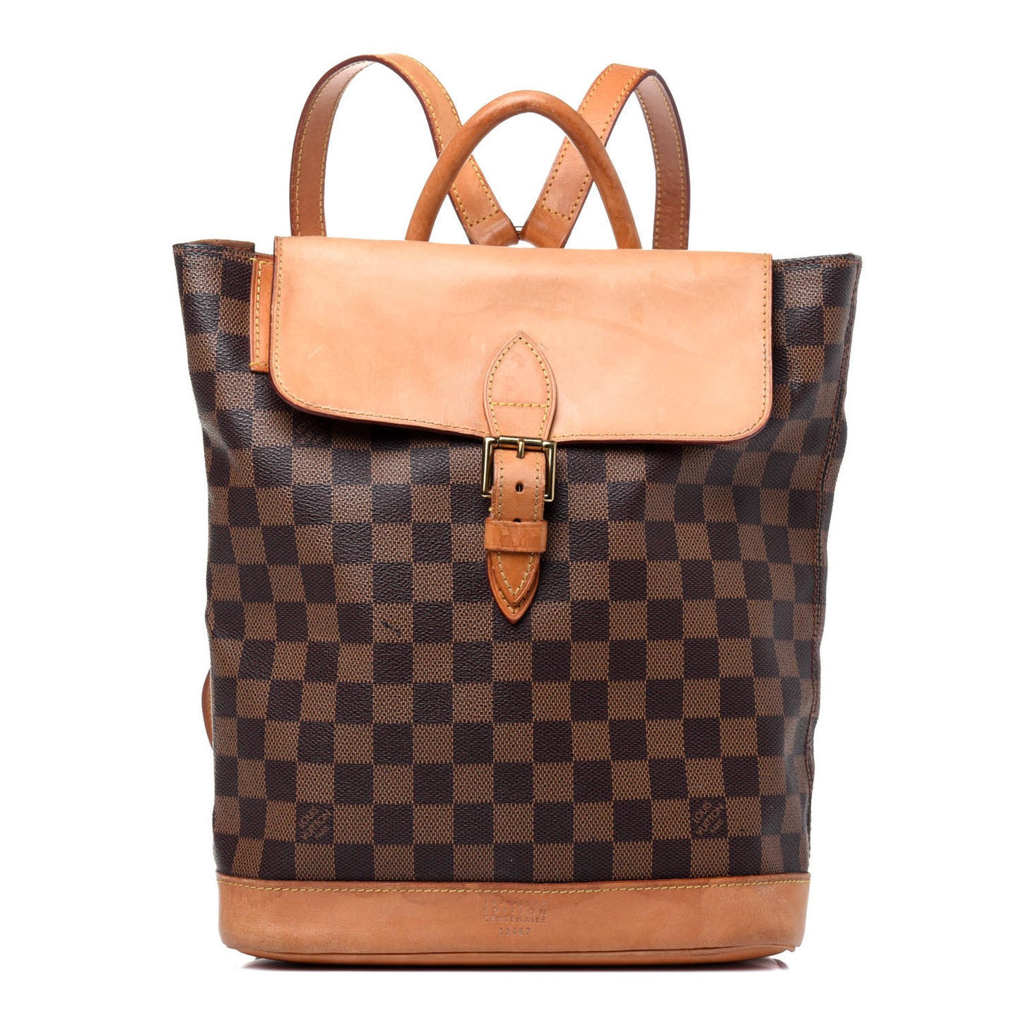 Damier Ebene Soho Centenaire Backpack