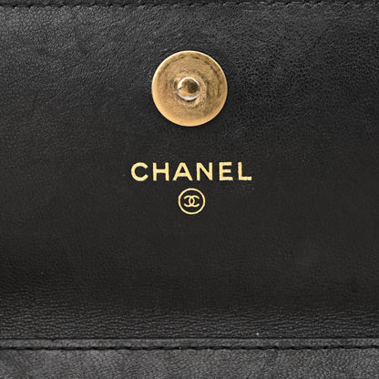 Chanel Lambskin Quilted Chanel 19 Flap Belt Bag Black 5 of 10