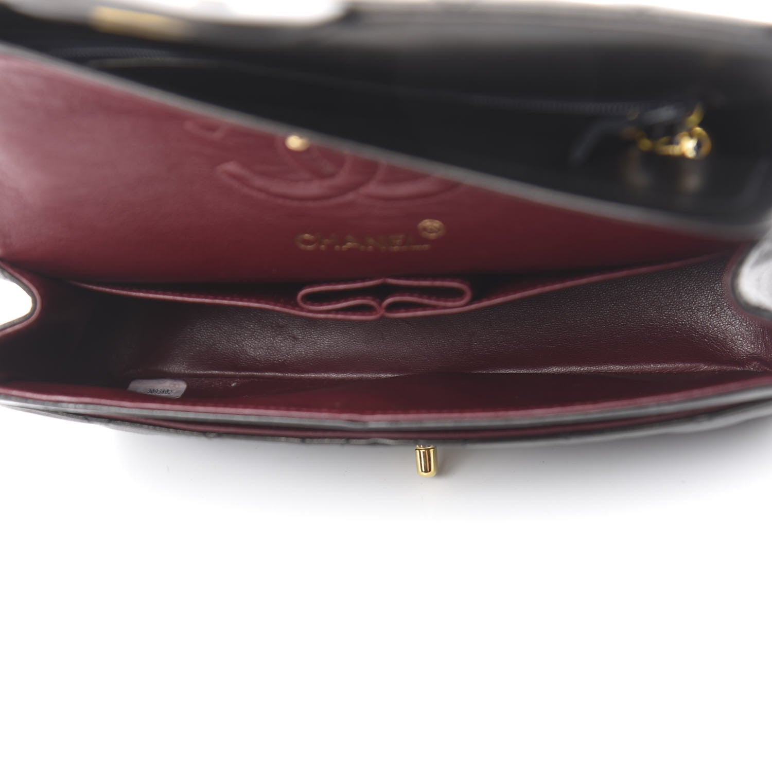 Chanel Lambskin Quilted Small Double Flap Black 5 of 14