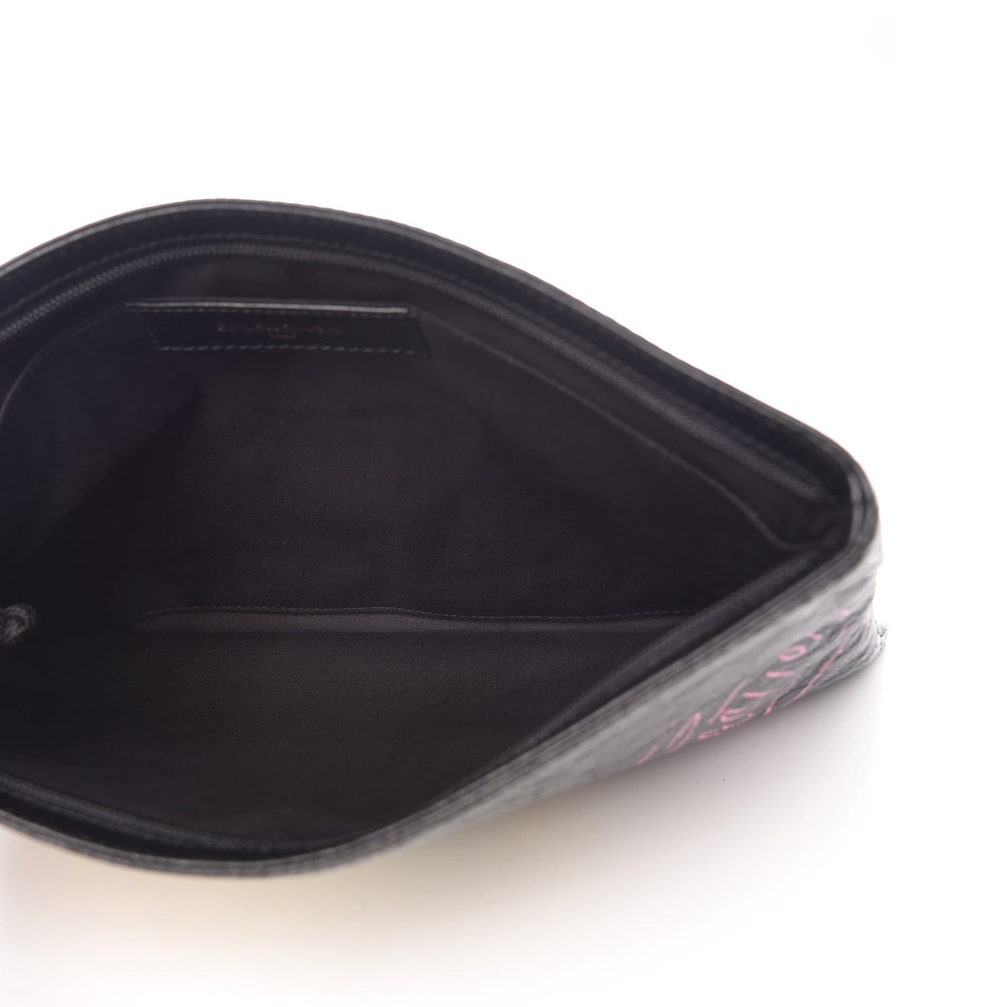Agneau Arena Graffiti All Over Explorer Pouch Black Multicolor