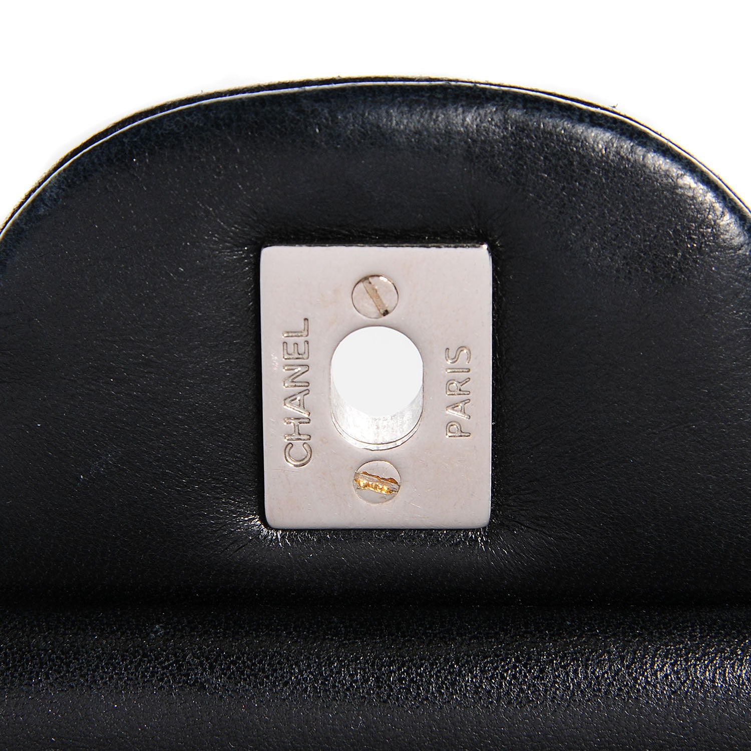 Chanel Lambskin Quilted Jumbo Double Flap Black 8 of 8