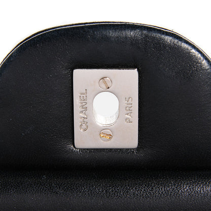 Chanel Lambskin Quilted Jumbo Double Flap Black 8 of 8