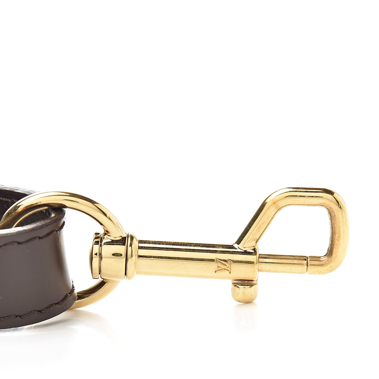 Calfskin Adjustable Trevi Shoulder Strap Brown