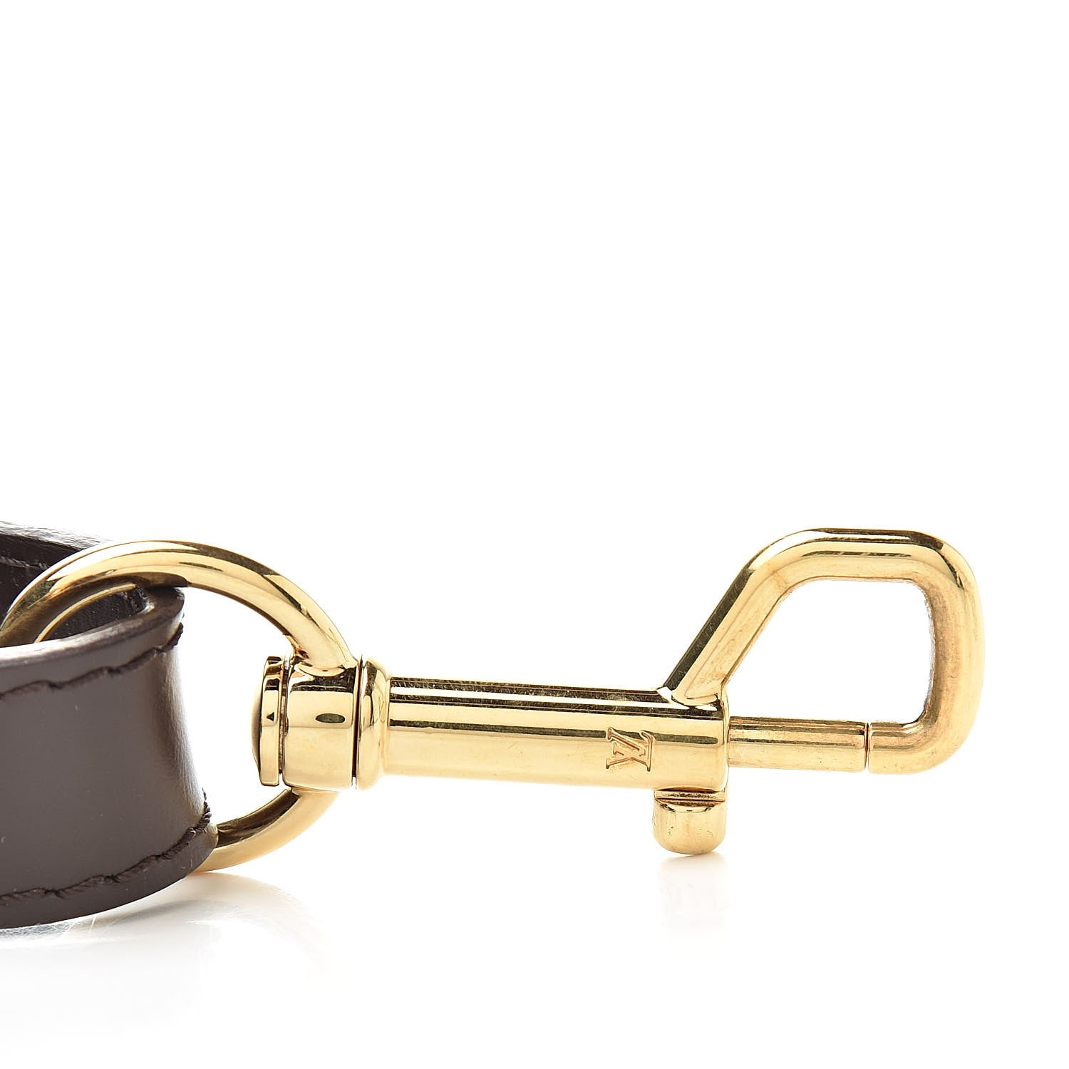 Louis Vuitton Calfskin Adjustable Trevi Shoulder Strap Brown 3 of 3