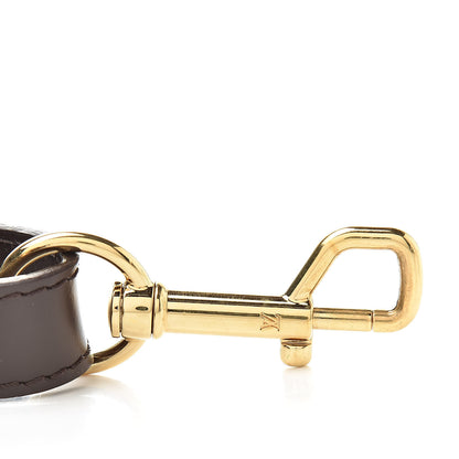 Louis Vuitton Calfskin Adjustable Trevi Shoulder Strap Brown 3 of 3