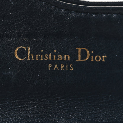 Christian Dior CHRISTIAN DIOR Oblique Saddle Card Holder Blue 8 of 10