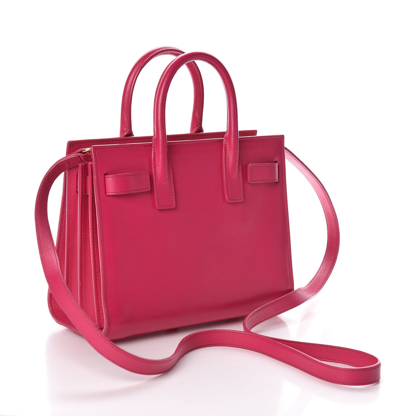 Calfskin Nano Sac De Jour Bubblegum