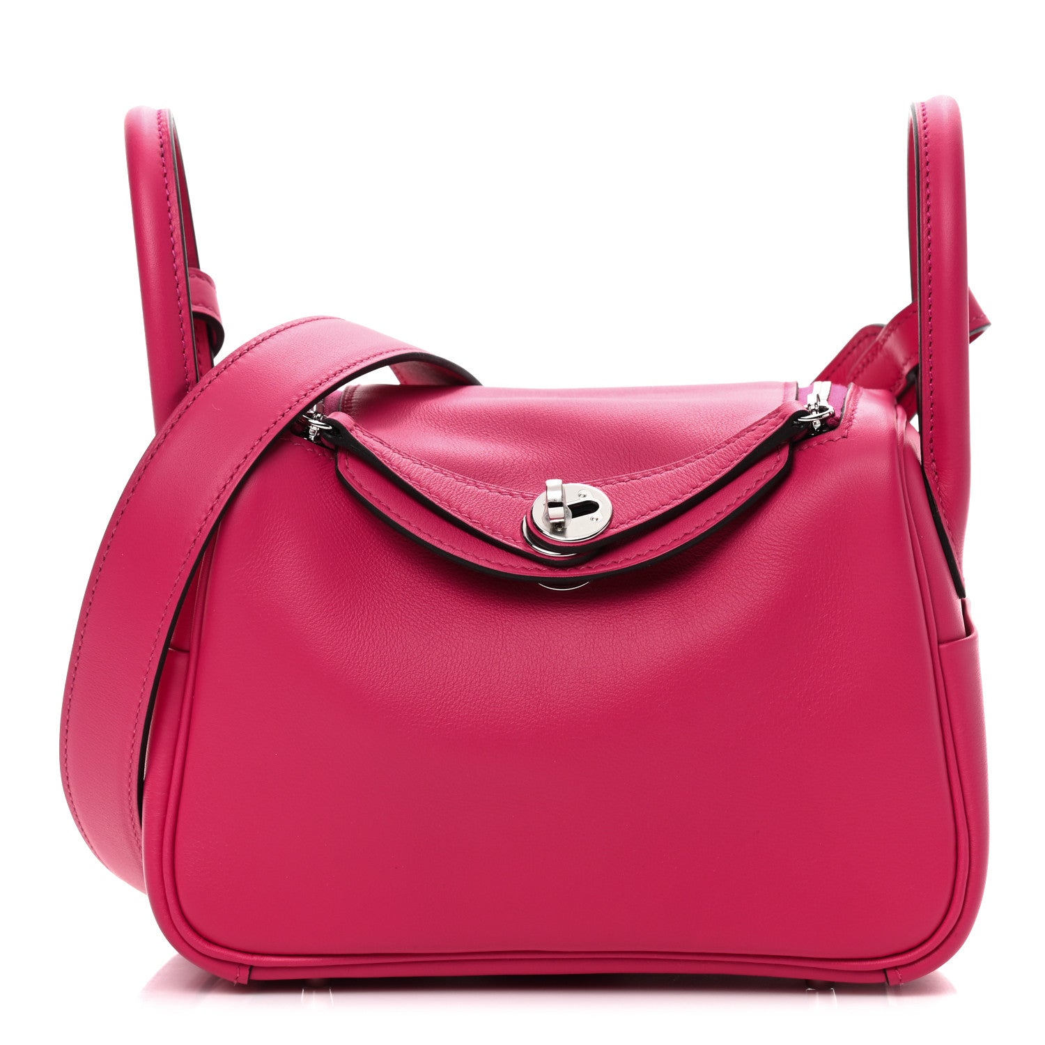 Hermes Swift Verso Mini Lindy 20 Rose Mexico Rouge Piment 1 of 9