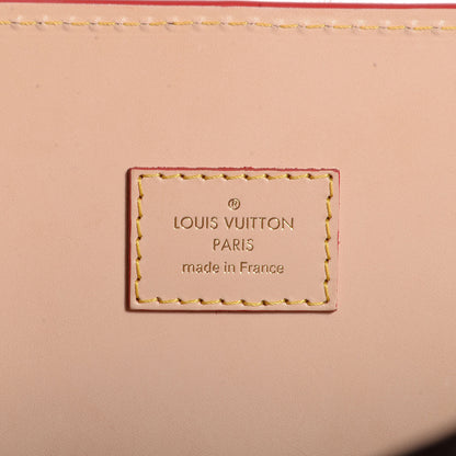 Louis Vuitton Monogram Calf Hair Spikes Iconoclasts Christian Louboutin Tote Red 6 of 7