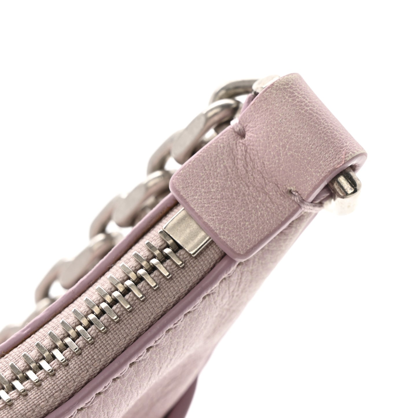 Aged Calfskin Mini Voyou Boyfriend Party Bag Old Pink