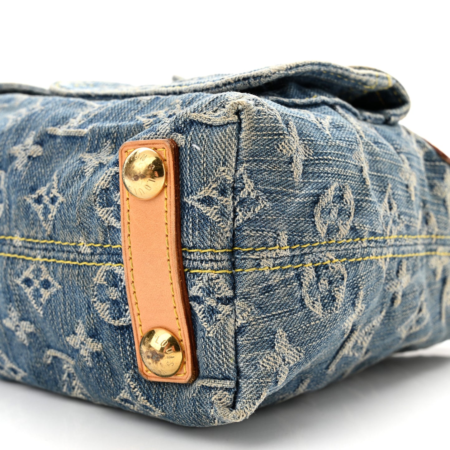 Monogram Denim Baggy PM Blue