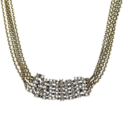 Christian Dior Metal J'Adior Choker Necklace Aged Gold 4 of 4