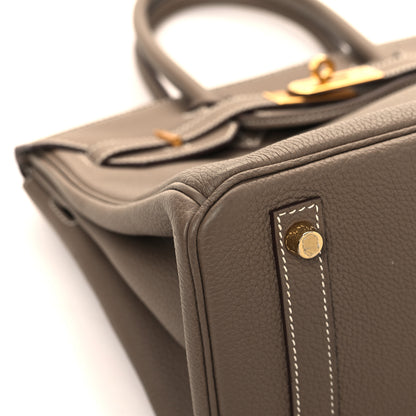 Hermes Togo BIRKIN 30 Etoupe 9 of 12