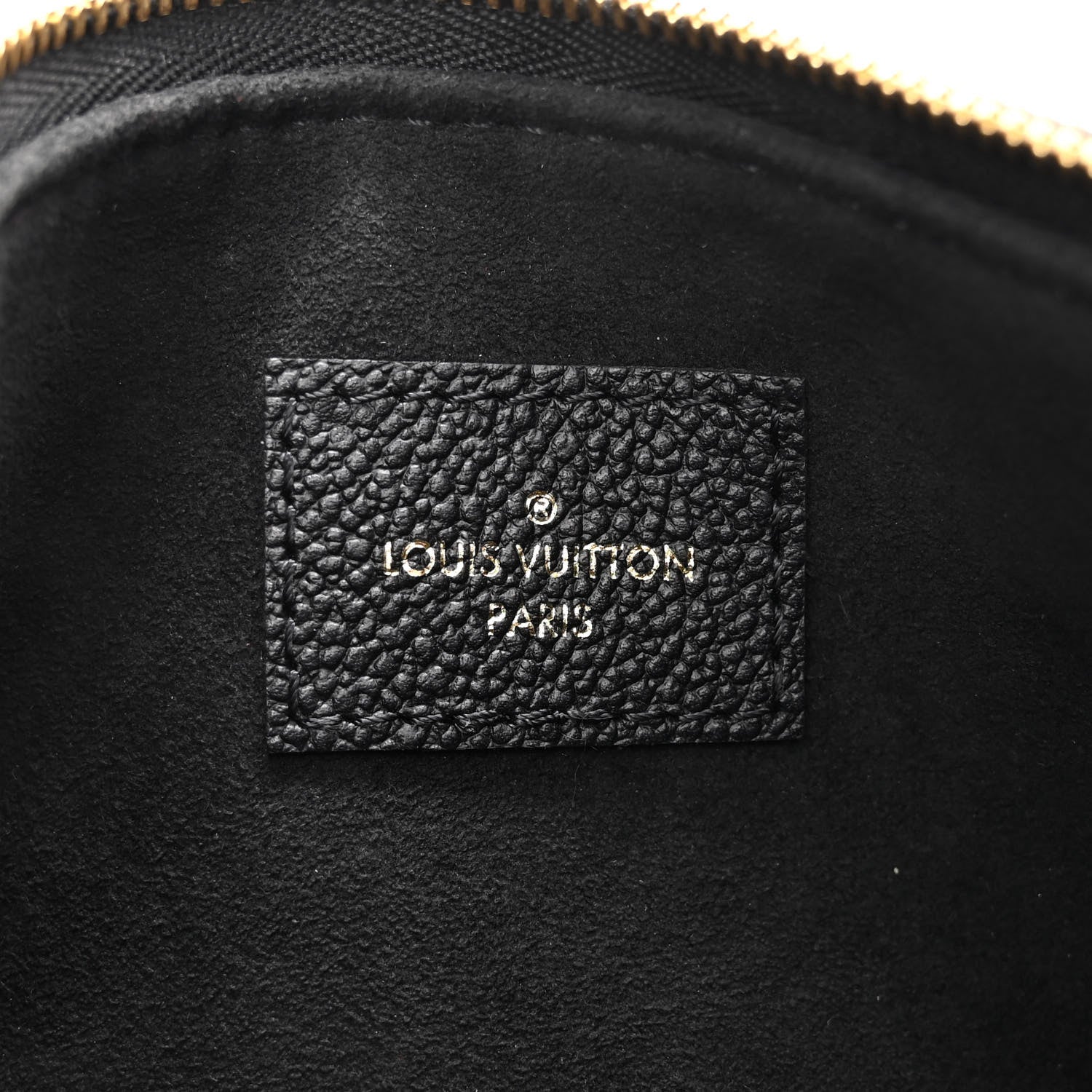 Louis Vuitton Empreinte Monogram Giant Multi Pochette Accessories Large Pochette Black 5 of 9