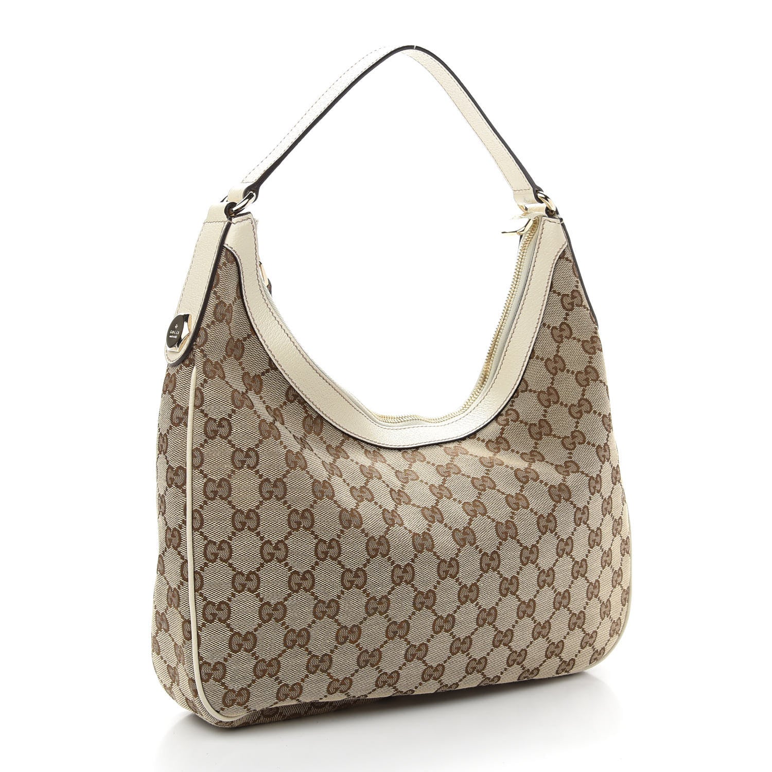 Gucci GG Monogram Medium Charmy Hobo Off White 2 of 8