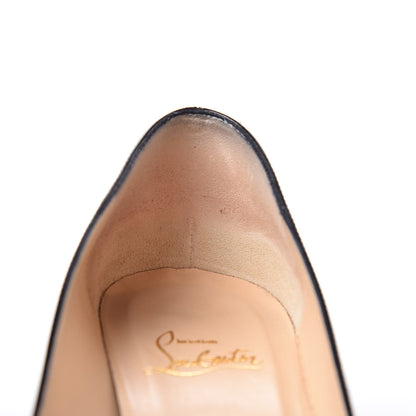 Christian Louboutin Patent Pigalle Follies 45 Pumps 39 Black 12 of 17