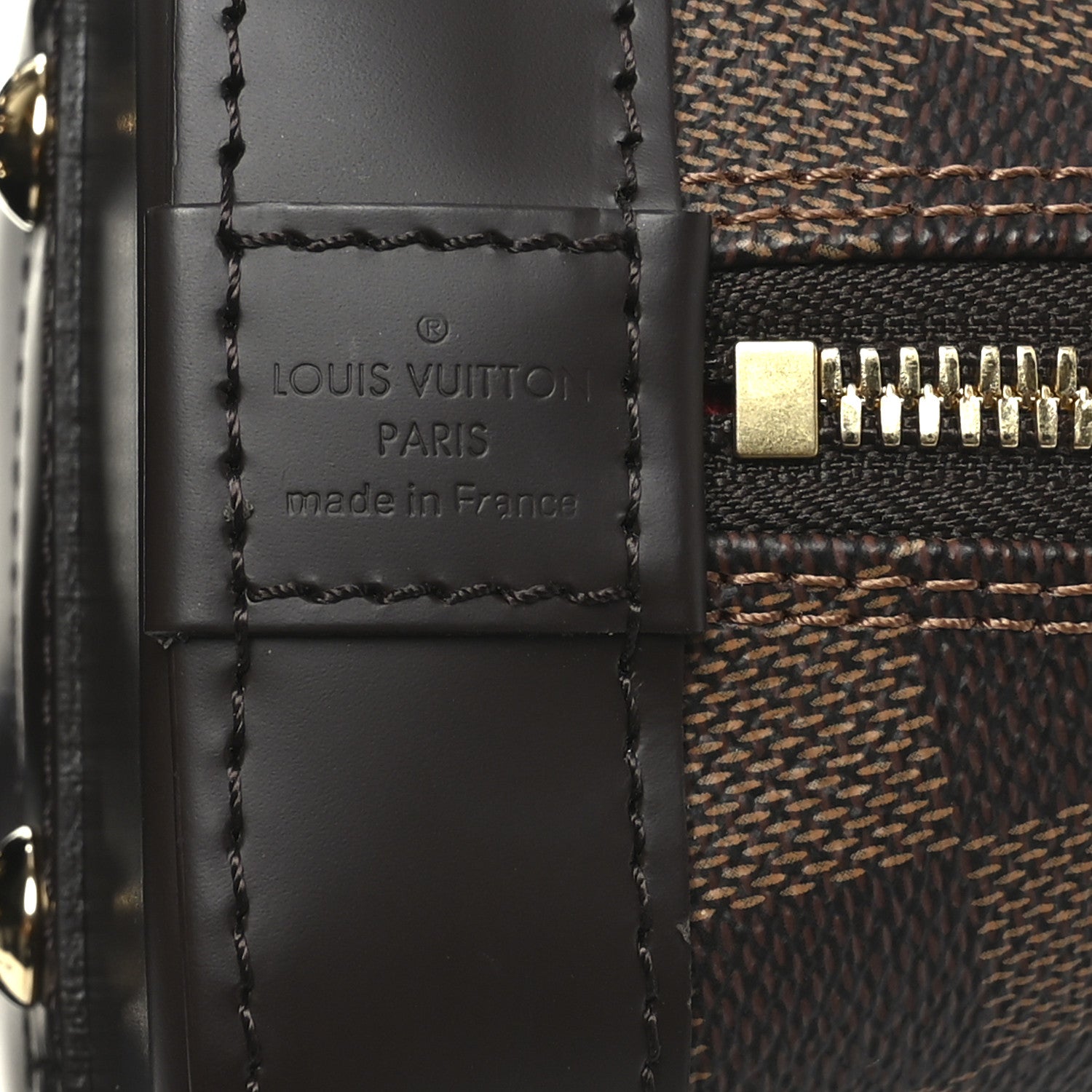 Louis Vuitton Damier Ebene Alma BB 5 of 8