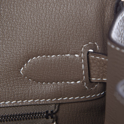 Hermes Togo Birkin 30 Etoupe 16 of 33
