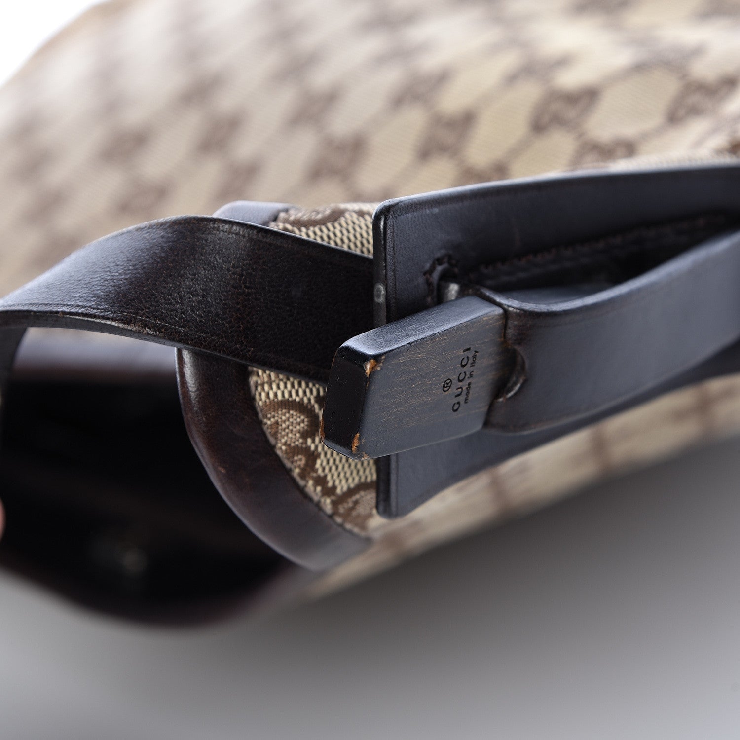 Gucci Monogram Hobo Dark Brown 13 of 19