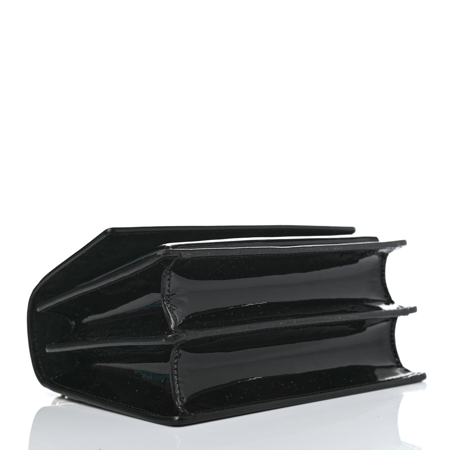 Saint Laurent Patent Monogram Sunset Black 3 of 4