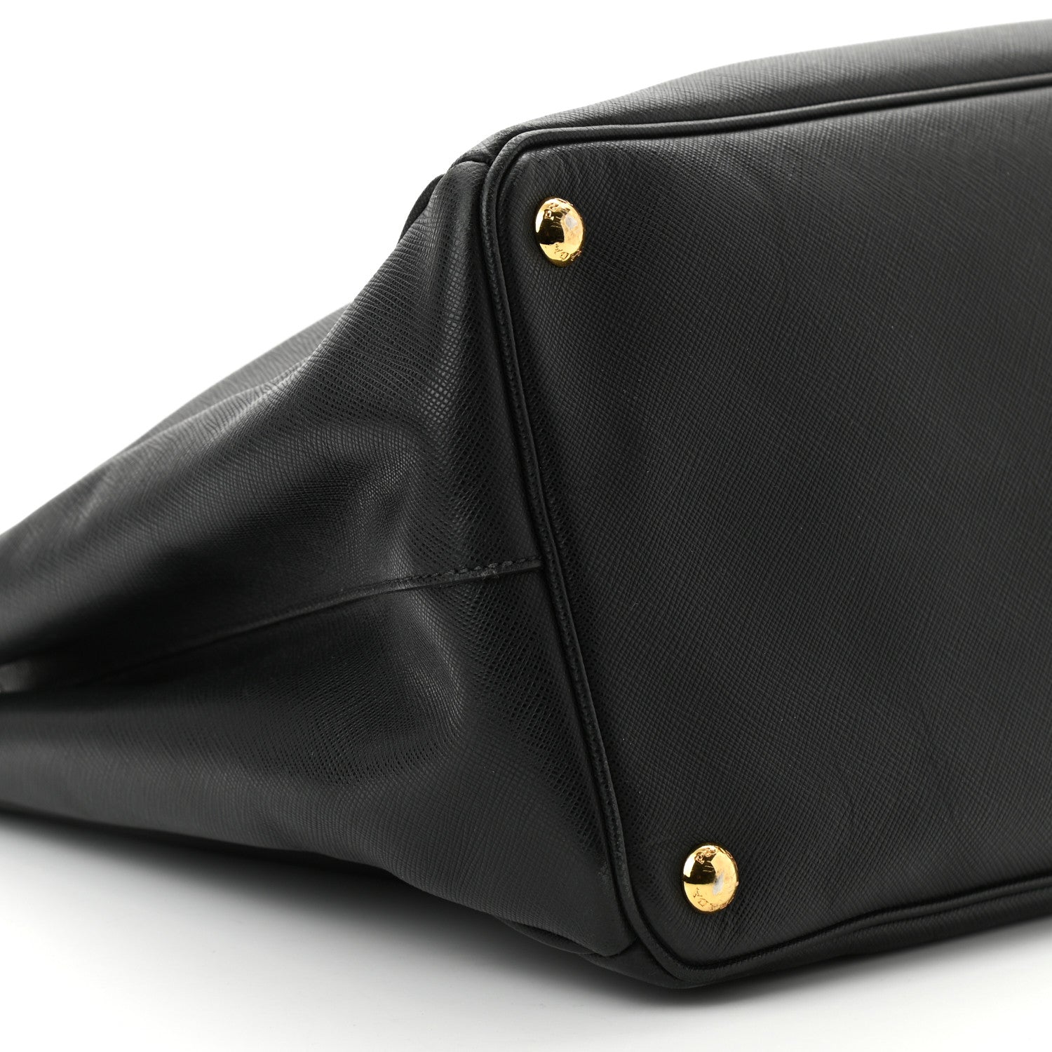 Prada Saffiano Lux Large Tote Black 9 of 10
