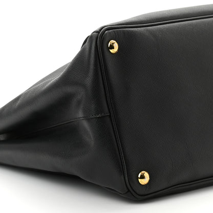 Prada Saffiano Lux Large Tote Black 9 of 10