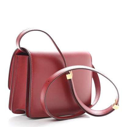 Celine Smooth Calfskin Small Classic Box Flap Bag Red 3 of 11