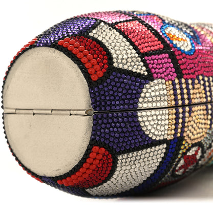 Judith Leiber Crystal Robot Russian Doll Minaudiere Clutch Gold Multicolor 10 of 12