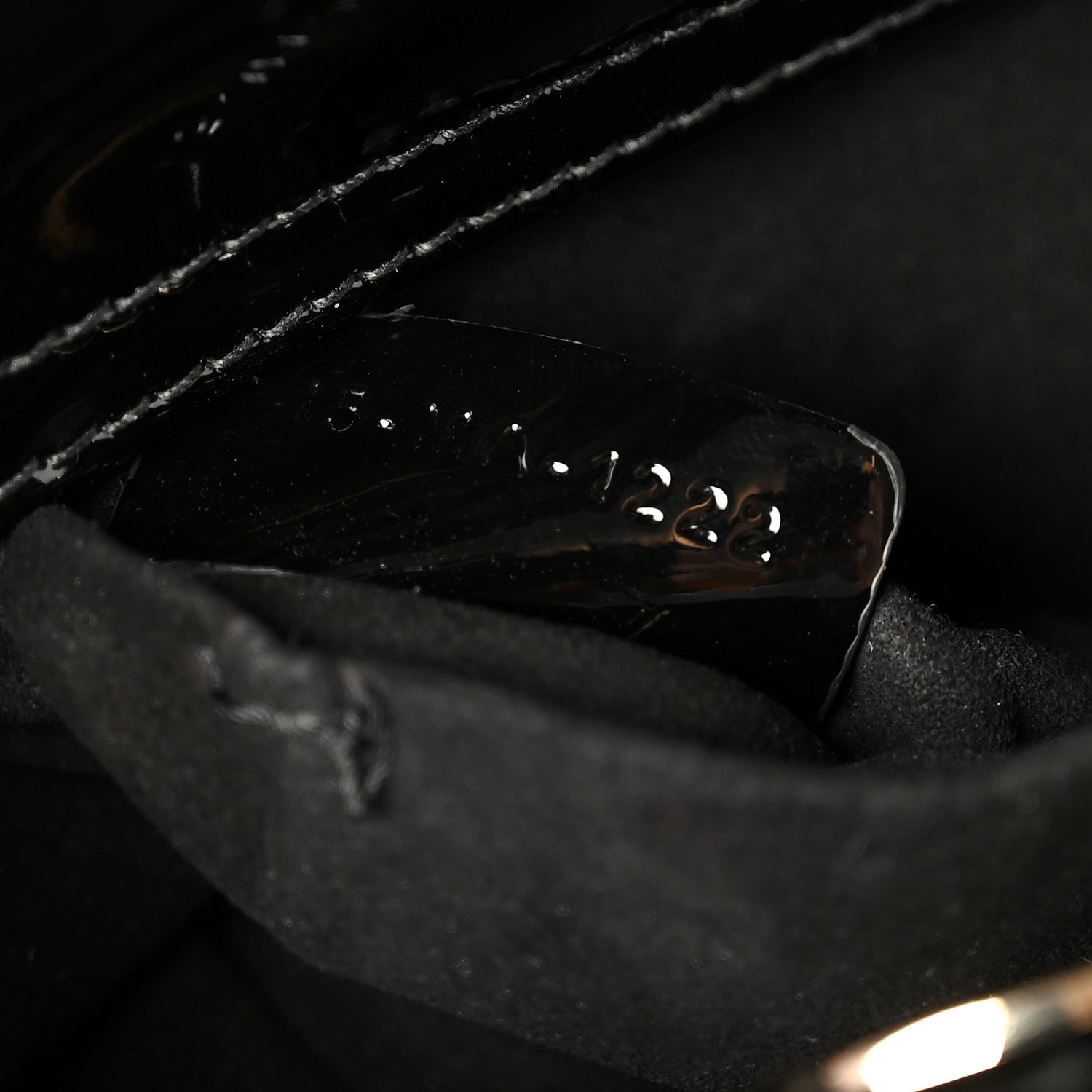 Christian Dior Patent Cannage Small Lady D-Joy Black 7 of 11
