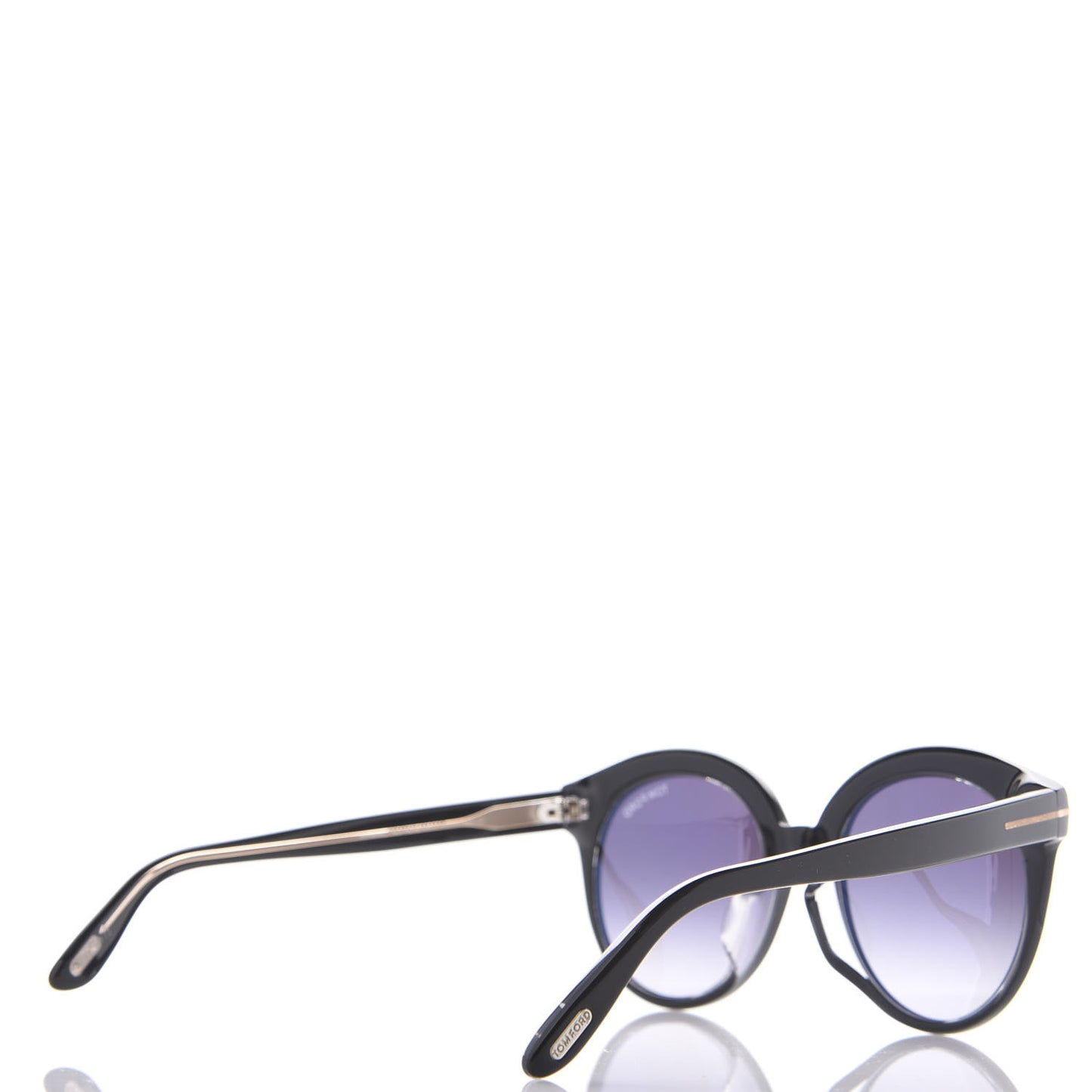 Monica Round Sunglasses TF429 Black