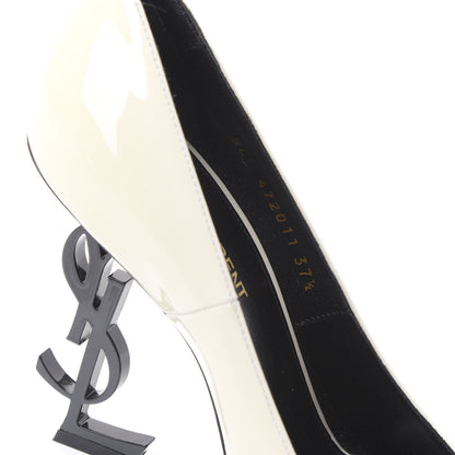 Saint Laurent Patent Opyum 110 Pumps 37.5 Neutro 8 of 9