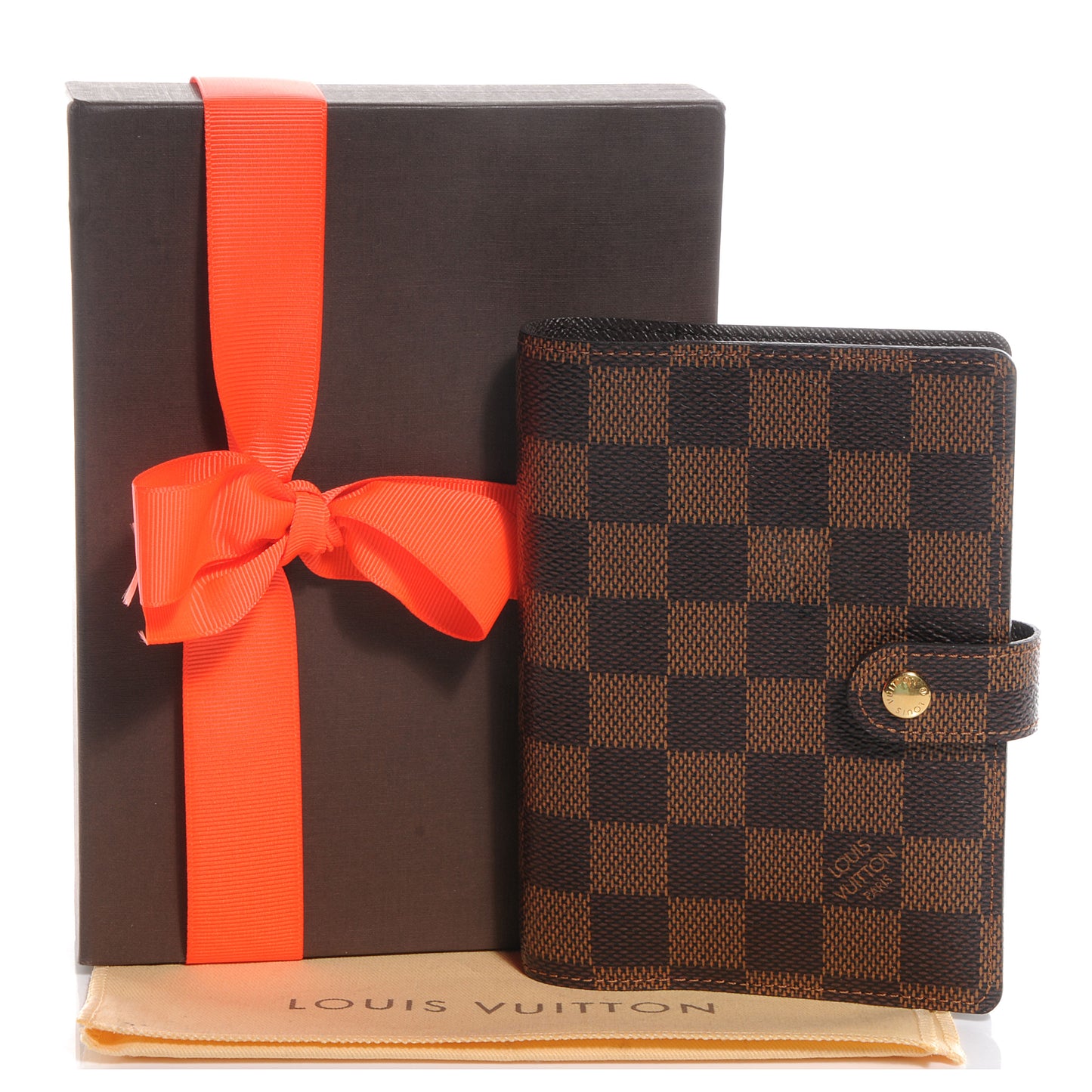 Damier Ebene Small Ring Agenda