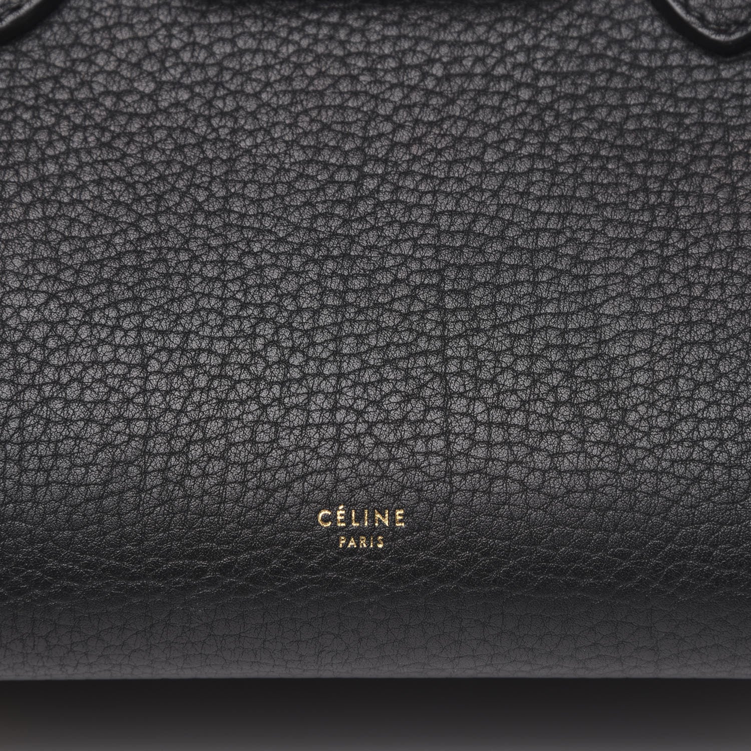 Celine Crisped Calfskin Small Tie Knot Tote Black 6 of 11
