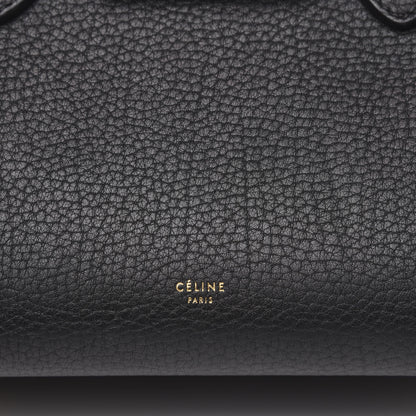 Celine Crisped Calfskin Small Tie Knot Tote Black 6 of 11