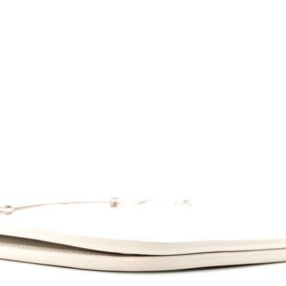Gucci Calfskin Horsebit Slim Shoulder Bag White 9 of 13