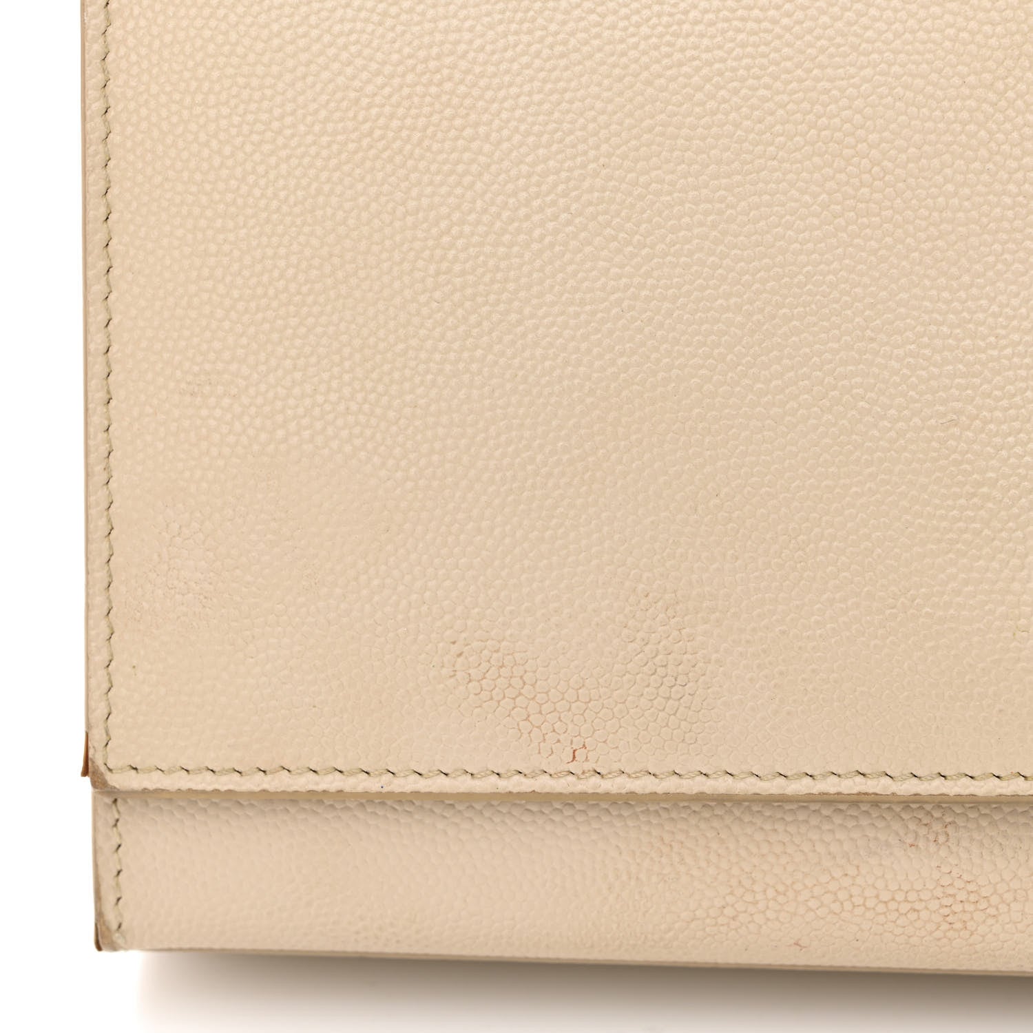 Saint Laurent Grain De Poudre Medium Classic Monogram Kate Satchel Sable Beige 12 of 14