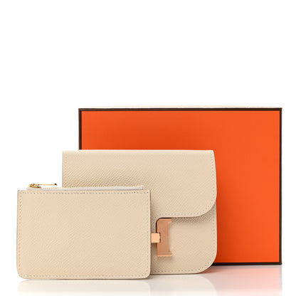 Hermes Epsom Constance Slim Wallet Craie 8 of 8